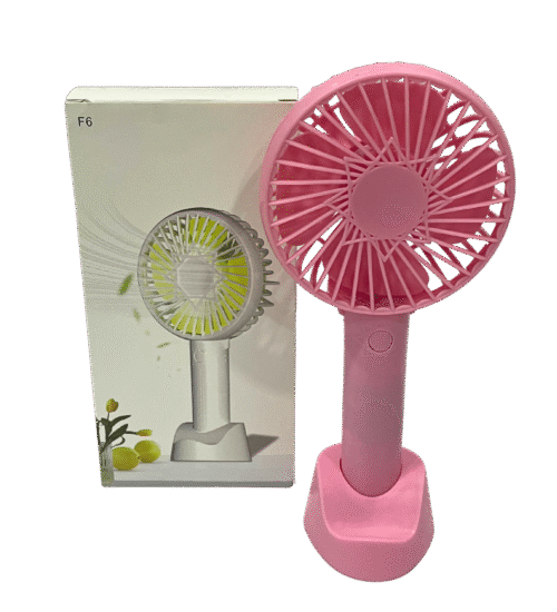 PORTABLE PLASTIC HAND FAN - MINI - Image 3