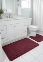 MIKE STONE DESIGN 2PC BATHROOM MAT SET