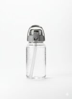 CLEAR ACRYLIC WATER BOTTLE W/HANDLE - 1.5L - Image 2