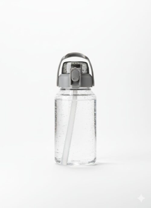83a82146-c63c-490c-9d7a-12b68838811c CLEAR ACRYLIC WATER BOTTLE W/HANDLE - 1.5L - Image 2
