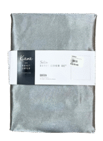 SATIN DUVET COVER SET - QUEEN (230X200) - Image 2