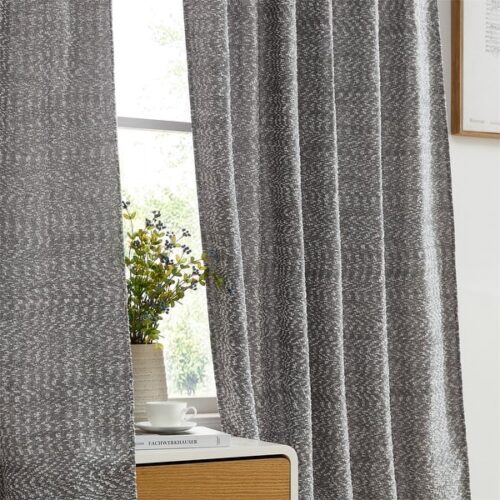 Bundle of 2 - Jacquard Lined Eyelet Curtain - 225x225