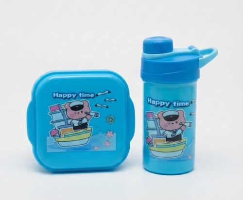 LUNCH BOX SET W/UTENSILS & CUP