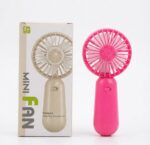 PORTABLE PLASTIC HAND FAN - MINI - AAA batteries (not included) - Image 3