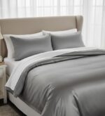 SATIN DUVET COVER SET - QUEEN (230X200)