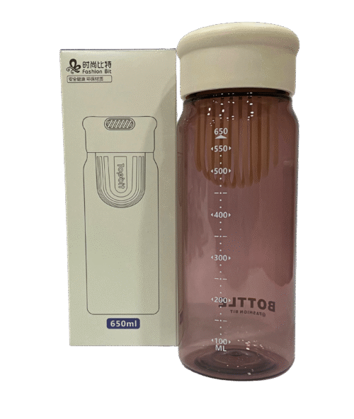 aac68562-1af9-44e9-9819-baaaaae9f3bc FASHION BIT WATER BOTTLE W/FILTER - 650ML - Image 3