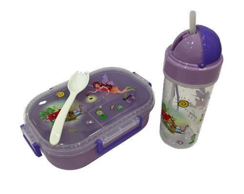 LUNCH BOX SET W/UTENSILS & CUP - Image 5