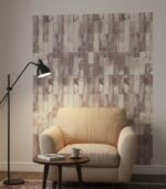 BUNDLE OF 5 - TEXTURED STICKY WALLPAPER - 77x69