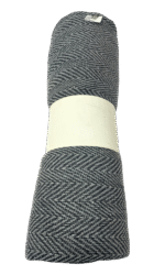 BED COVER/THROW ZIG ZAG KNIT - 230X260 - Image 2