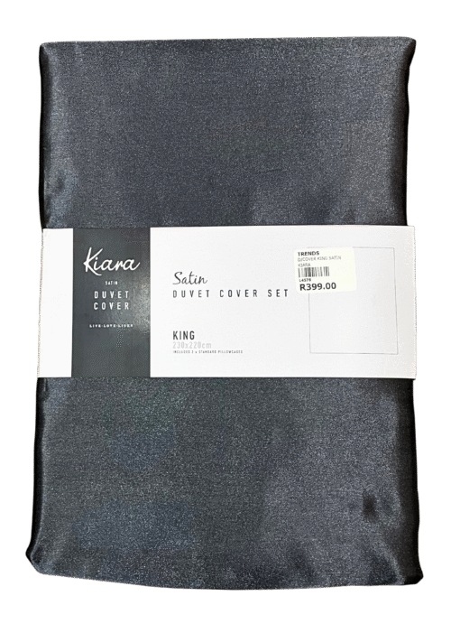 d00caef6-e9a3-47b9-b115-8bf8b985a65b SATIN DUVET COVER SET - KING (230X220) - Image 2