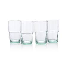 PASABAHCE GLASS TUMBLERS - 4PC