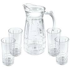 DELI DRINKING GLASSES - 7PC SET
