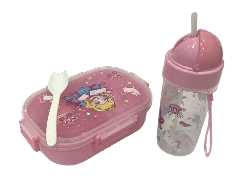 LUNCH BOX SET W/UTENSILS & CUP - Image 3