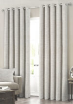 Bundle of 2 - Unlined Blockout Eyelet Curtain-230x218