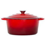 CAST IRON CASSEROLE POT - 24CM - Image 3