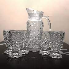 DELI GLASS DRINKING SET - 7PC SET
