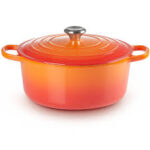 CAST IRON CASSEROLE POT - 24CM - Image 4
