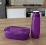 2PC RECTANGULAR LUNCH BOX AND BOTTLE SET