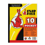 KANGAROO A4 FLIP FILE - 10 POCKET