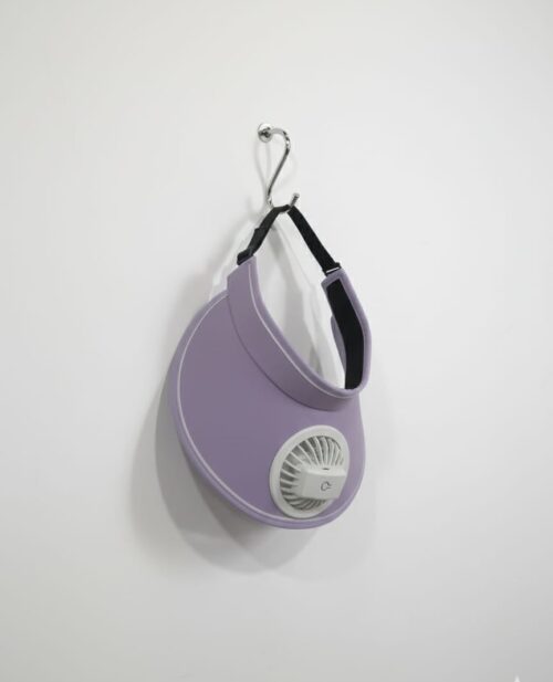 LADIES HALF CAP W/BUILT IN FAN - Image 4