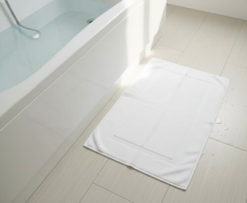 TERRY TOWELING BATH MAT - 50X90CM