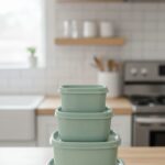 SQUARE PLASTIC CONTAINER SET - 4PC