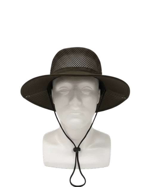 MEN'S FARMING HAT W/MESH DETAIL - Image 4