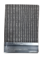 BUNDLE OF 2 - PIERRE CARDIN TAPED LINED CURTAIN - 230X218 - Image 3