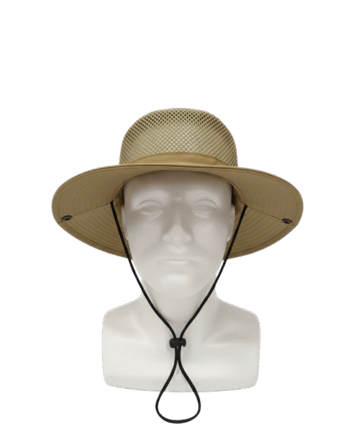 MEN'S FARMING HAT W/MESH DETAIL - Image 3