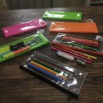 TRANSPARENT PVC PENCIL CASE – CLEAR – ASSORTED | LIFETIME