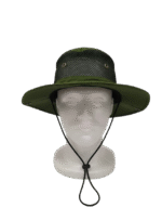 MEN'S FARMING HAT W/MESH DETAIL - Image 2
