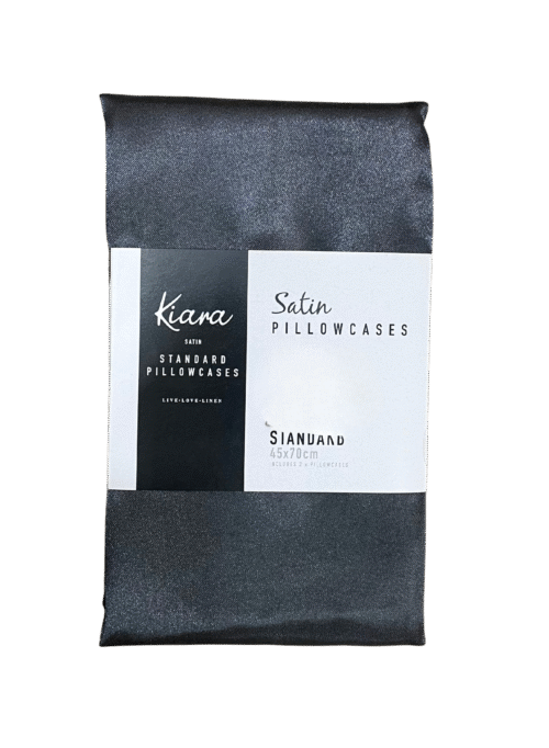 SATIN STANDARD PILLOWCASES 2PK- 45X70CM - Image 5