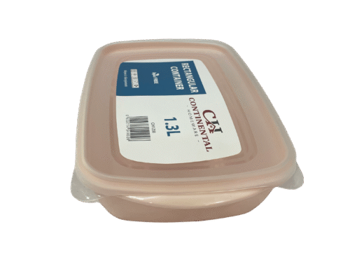 PLASTIC RECTANGULAR CONTAINER - 1.3L - Image 4