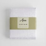 BUNDLE OF 2 - TAPED LINED CURTAIN - 230X218 - Image 2