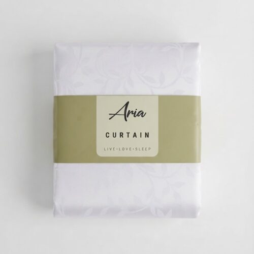 BUNDLE OF 2 - TAPED LINED CURTAIN - 230X218 - Image 2