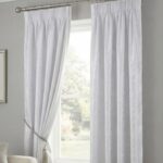 BUNDLE OF 2 - TAPED LINED CURTAIN - 230X218