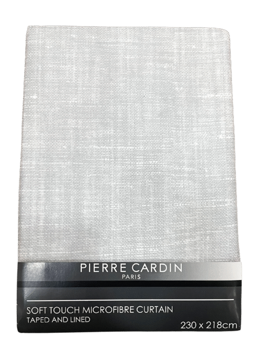 BUNDLE OF 2 - PIERRE CARDIN TAPED LINED CURTAIN - 230X218 - Image 4