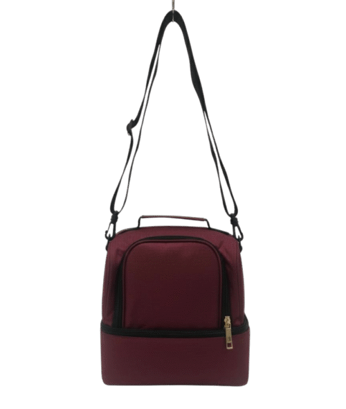 DOUBLE COMPARTMENT LUNCH BOX BAG W/SLING - Image 3