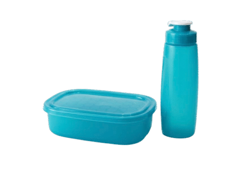 2PC RECTANGULAR LUNCH BOX AND BOTTLE SET - Image 3
