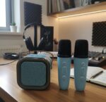 WIRELESS KARAOKE SPEAKER W/2 MICS