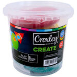 CROXLEY 100G PLAY DOUGH -  5PC INCLUDED