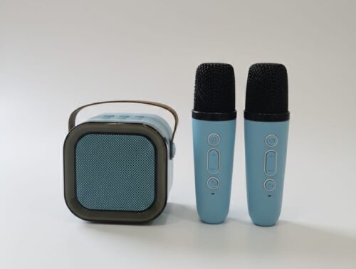 WIRELESS KARAOKE SPEAKER W/2 MICS - Image 2