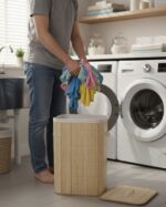 BAMBOO LAUNDRY BASKET