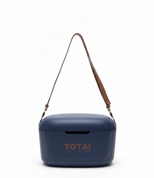 TOTAI STYLE COOLER BOX W/LEATHER STRAP - 12L - Image 3