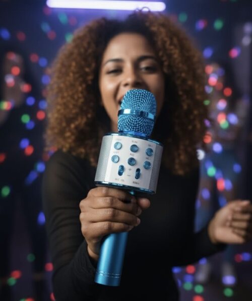 f4c505c6-21fb-4629-b3d1-04ce45008277 PORTABLE MICROPHONE WIRELESS SPEAKER - Image 1