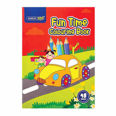 FUN TIME COLOURING BOOK - 48PG