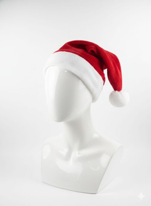 CHRISTMAS HAT W/POM POM