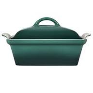 CAST IRON SQUARE CASSEROLE POT - 22CM