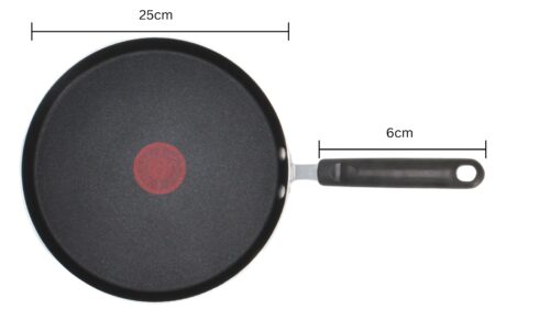 PREMIUM NON-STICK PAN w/THERMO DOT TECHNOLOGY - 25CM