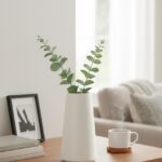 Ceramic Narrow vase 20 x 6.5cm
